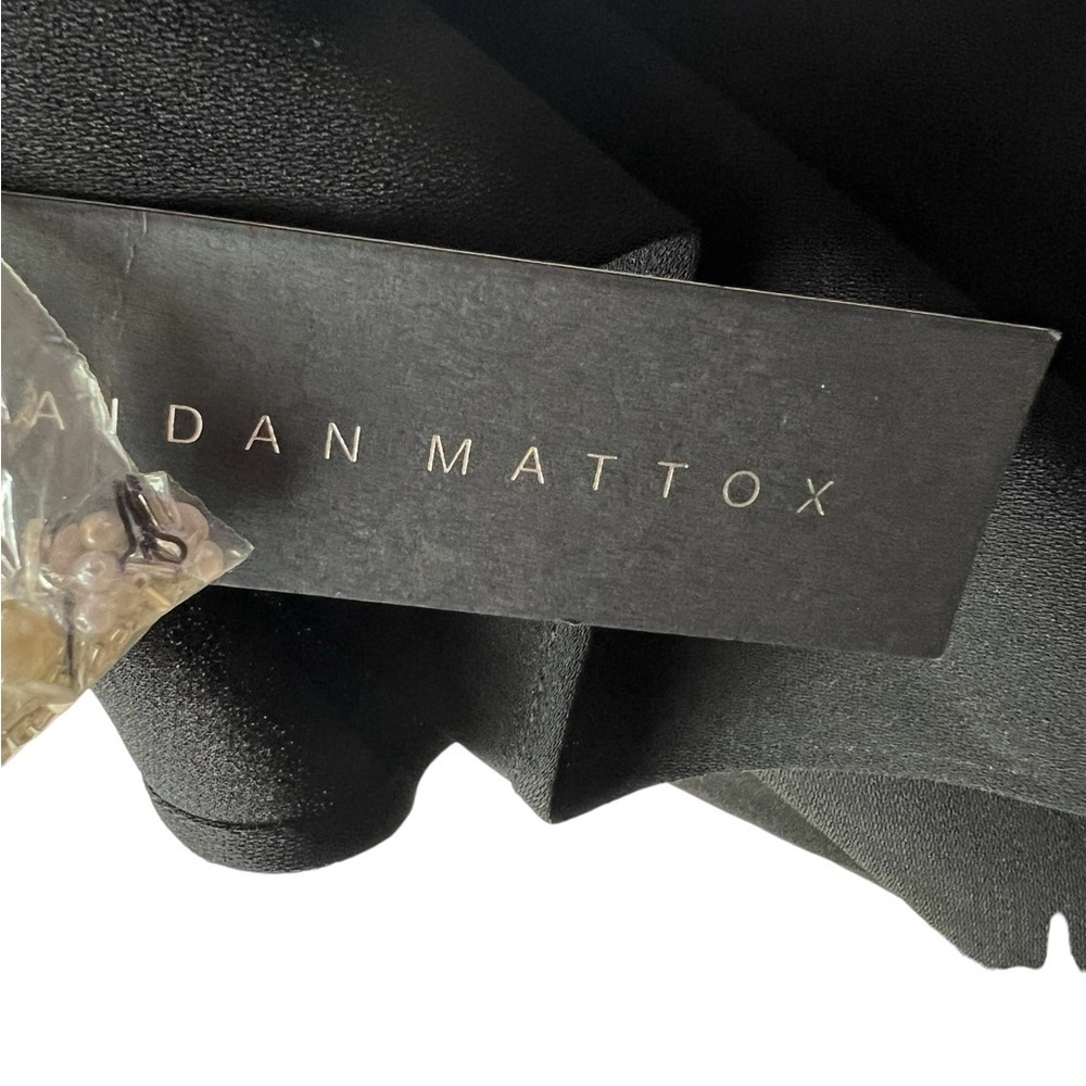 Aidan Mattox Embellished Black Midi Formal Dress or Short Kaftan in Size…​​ - Picture 15 of 16